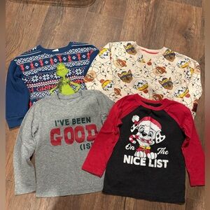 Toddlers Bundle Christmas Tops
